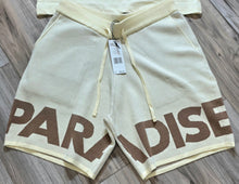 Load image into Gallery viewer, Jordan Craig Paradise T-Shirt &amp; Paradise Knit Shorts (Cream)