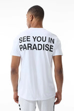 Load image into Gallery viewer, Jordan Craig Paradise T-Shirt &amp; Paradise Knit Shorts (White)
