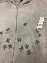 Load image into Gallery viewer, JORDAN CRAIG SYIP ZIP UP HOODIE (CEMENT WASH)