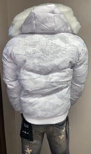 Load image into Gallery viewer, JORDAN CRAIG SYIP EMBOSSED PUFFER JACKET (ARTIC CAMO)