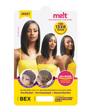 Load image into Gallery viewer, JANET COLLECTION MELT HD 13X6 WIDE LACE BEX WIG