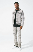 Load image into Gallery viewer, JORDAN CRAIG DESPERADO DENIM TRUCKER JACKET (BONE WHITE)