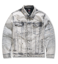 Load image into Gallery viewer, JORDAN CRAIG DESPERADO DENIM TRUCKER JACKET (BONE WHITE)
