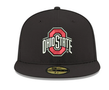 Load image into Gallery viewer, NEW ERA OHIO STATE BUCKEYES NCAA AC 59FIFTY FITTED - BLACK