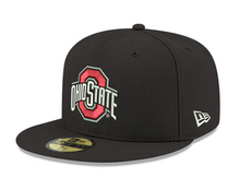 Load image into Gallery viewer, NEW ERA OHIO STATE BUCKEYES NCAA AC 59FIFTY FITTED - BLACK