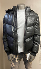 Load image into Gallery viewer, JORDAN CRAIG SYIP EMBOSSED PUFFER JACKET (BLACK)