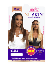 Load image into Gallery viewer, JANET COLLECTION MELT NUSKIN UHD 13X6 LACE CAIA WIG