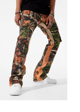 Load image into Gallery viewer, JORDAN CRAIG SEAN STACKED - CAMO CARGO DENIM (MAPLE)