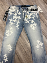 Load image into Gallery viewer, JORDAN CRAIG SYIP CROSS MARTIN STACKED JEANS (LIGHT BLUE)