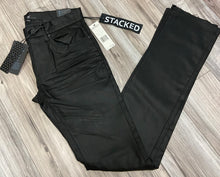 Load image into Gallery viewer, JORDAN CRAIG STACKED SMOOTH CRIMINAL DENIM JEANS JTF470 (JET BLACK)