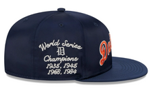 Load image into Gallery viewer, NEW ERA DETROIT TIGERS SATIN SCRIPT 9FIFTY SNAPBACK