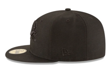 Load image into Gallery viewer, NEW ERA DETROIT LIONS BLACK ON BLACK 59FIFTY FITTED