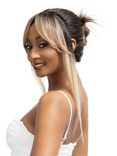 Load image into Gallery viewer, JANET COLLECTION MELT HD VEIL BANG 360 LACE 13X6 DOMI WIG