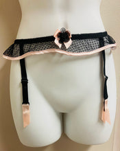 Load image into Gallery viewer, Dance SHIRLEY OF HOLLYWOOD DIAMOND NET GARTER BELT