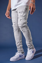 Load image into Gallery viewer, JORDAN CRAIG STRATOSPHERE SEAN SLIM TAPER FIT JEANS JS2310 (CEMENT WASH)