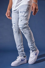 Load image into Gallery viewer, JORDAN CRAIG STRATOSPHERE SEAN SLIM TAPER FIT JEANS JS2310 (ICE BLUE)