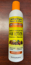 Load image into Gallery viewer, JAMAICAN MANGO&amp; LIME MANGO SHEA BUTTER HAIR LOTION 8oz
