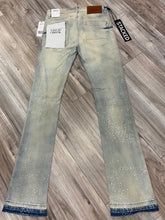 Load image into Gallery viewer, JORDAN CRAIG LIQUID CRYSTAL- RHINESTONE STACKED JEANS JTF2316 (ICE ANTIQUE)