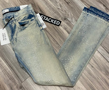Load image into Gallery viewer, JORDAN CRAIG LIQUID CRYSTAL- RHINESTONE STACKED JEANS JTF2316 (ICE ANTIQUE)