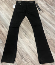 Load image into Gallery viewer, JORDAN CRAIG STACKED JEANS WITH SHREDS JTF934R (BLACK)