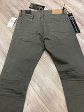 Load image into Gallery viewer, JORDAN CRAIG STACKED JEANS WITH SHREDS JTF934R (CHARCOAL)