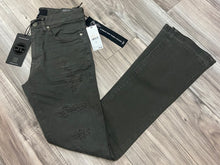 Load image into Gallery viewer, JORDAN CRAIG STACKED JEANS WITH SHREDS JTF934R (CHARCOAL)