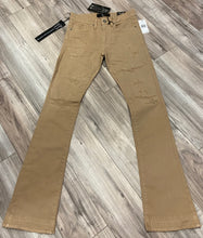 Load image into Gallery viewer, JORDAN CRAIG STACKED JEANS WITH SHREDS JTF934R (KHAKI)