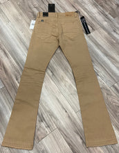 Load image into Gallery viewer, JORDAN CRAIG STACKED JEANS WITH SHREDS JTF934R (KHAKI)