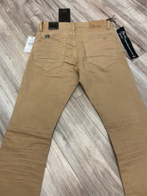 Load image into Gallery viewer, JORDAN CRAIG STACKED JEANS WITH SHREDS JTF934R (KHAKI)