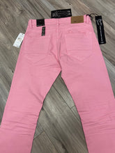Load image into Gallery viewer, JORDAN CRAIG STACKED JEANS WITH SHREDS JTF934R (PINK)