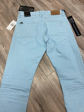 Load image into Gallery viewer, JORDAN CRAIG STACKED JEANS WITH SHREDS JTF934R (SKY BLUE)
