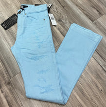 Load image into Gallery viewer, JORDAN CRAIG STACKED JEANS WITH SHREDS JTF934R (SKY BLUE)