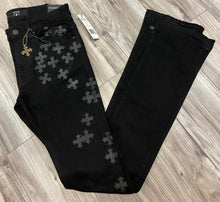 Load image into Gallery viewer, JORDAN CRAIG SYIP CROSS STACKED JEANS JTFP2318 (BLACK)