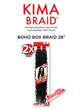 Load image into Gallery viewer, HARLEM 125 KIMA BRAID BOHO BOX BRAID 28"2x(KBX28)