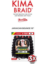 Load image into Gallery viewer, HARLEM 125 KIMA BRAID JAMAICAN BOUNCE 10"3x(KJB10)