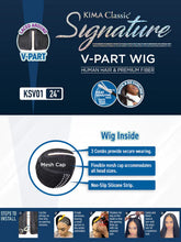 Load image into Gallery viewer, HARLEM 125 KSV01 KIMA SIGNATURE V-PART WIG