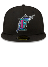 Load image into Gallery viewer, NEW ERA MIAMI MARLINS POLAR LIGHTS 59FIFTY FITTED