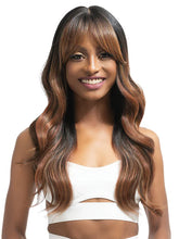 Load image into Gallery viewer, JANET COLLECTION MELT HD VEIL BANG 360 LACE 13X6 FUJU WIG