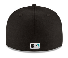 Load image into Gallery viewer, NEW ERA FLORIDA MARLINS WORLD SERIES BLACK WOOL 59FIFTY FITTED