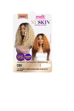 Load image into Gallery viewer, JANET COLLECTION MELT NUSKIN UHD DEEP OBI PART LACE WIG