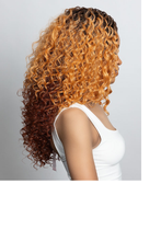 Load image into Gallery viewer, JANET COLLECTION MELT NUSKIN UHD DEEP OBI PART LACE WIG