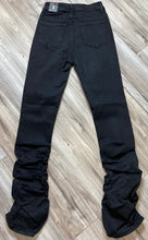 Load image into Gallery viewer, REDFOX WOMEN'S 5 POCKET DENIM STACKED JEANS PA4462 (BLACK)