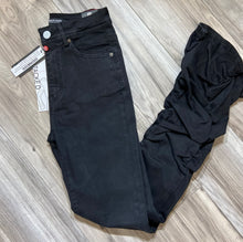 Load image into Gallery viewer, REDFOX WOMEN'S 5 POCKET DENIM STACKED JEANS PA4462 (BLACK)