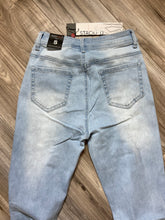 Load image into Gallery viewer, REDFOX WOMEN'S 5 POCKET DENIM STACKED JEANS PA4462 (LT. BLUE)