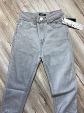 Load image into Gallery viewer, REDFOX WOMEN'S 5 POCKET DENIM STACKED JEANS PA4462 (LT.GREY)