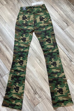 Load image into Gallery viewer, REDFOX WOMEN'S HEAVY TWILL STACKED PANTS PA4435 (WOODLAND)