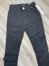 Load image into Gallery viewer, REDFOX WOMEN'S HEAVY TWILL STACKED PANTS PA4435 (JET BLACK)