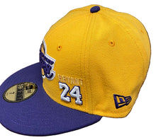 Load image into Gallery viewer, Los Angeles Lakers New Era Kobe Bryant 2Tone 59FIFTY Fitted Hat