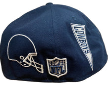 Load image into Gallery viewer, Dallas Cowboys New Era Custom Patches Authentic 59Fifty (Navy)