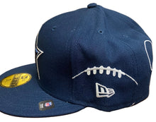 Load image into Gallery viewer, Dallas Cowboys New Era Custom Patches Authentic 59Fifty (Navy)